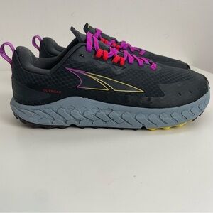 Altra Outroad Trail Running Shoes Womens 8 Black Athletic Sneakers Hiking